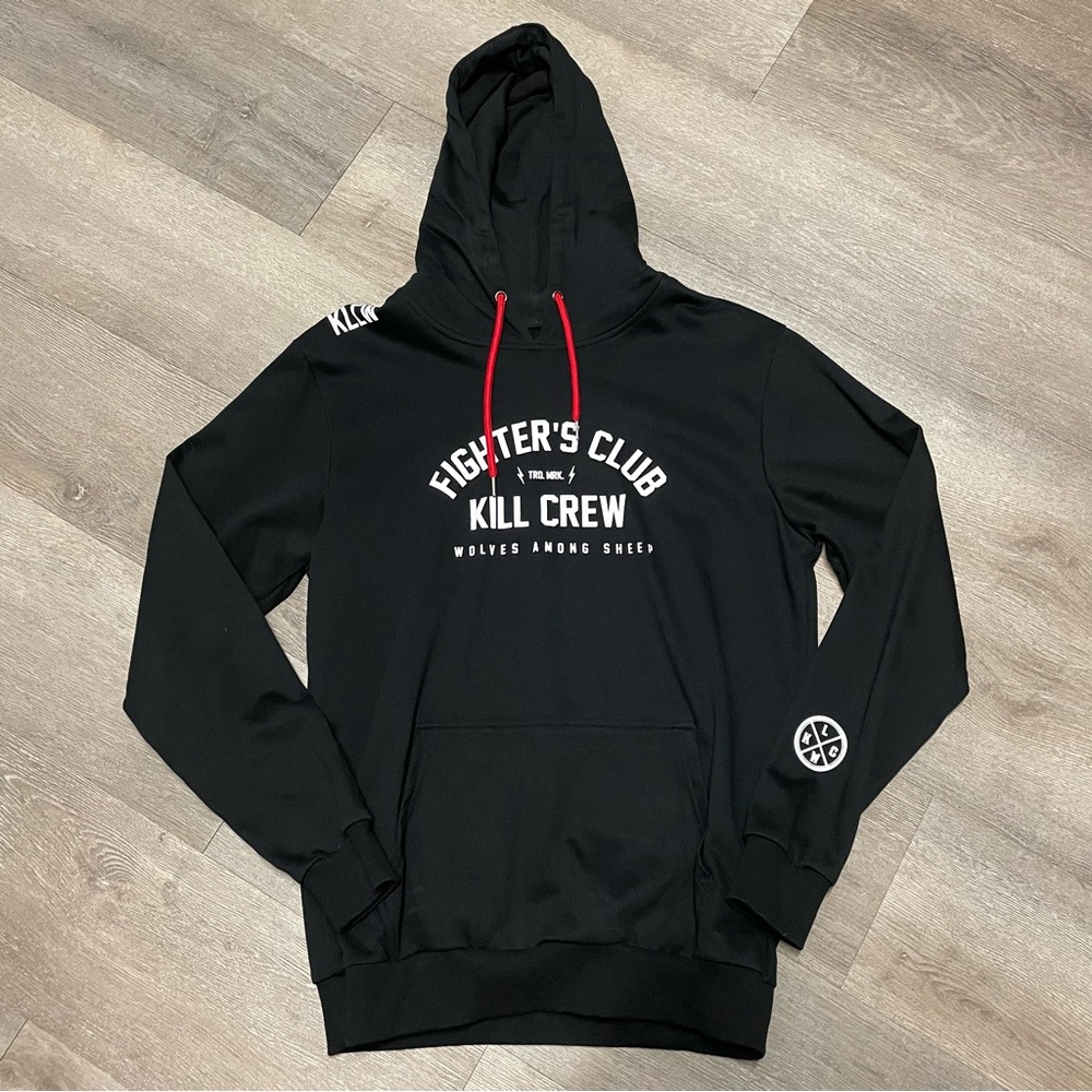 Kill Crew Fighters Club Hoodie Sz M